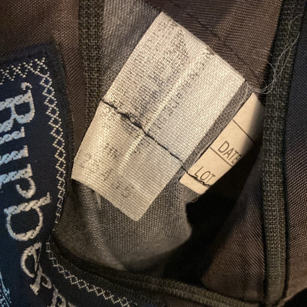 Vintage Burberrys Ed Mitchell Wool Men’s Suit Jacket Size 46R Regular Gray - Picture 7 of 9